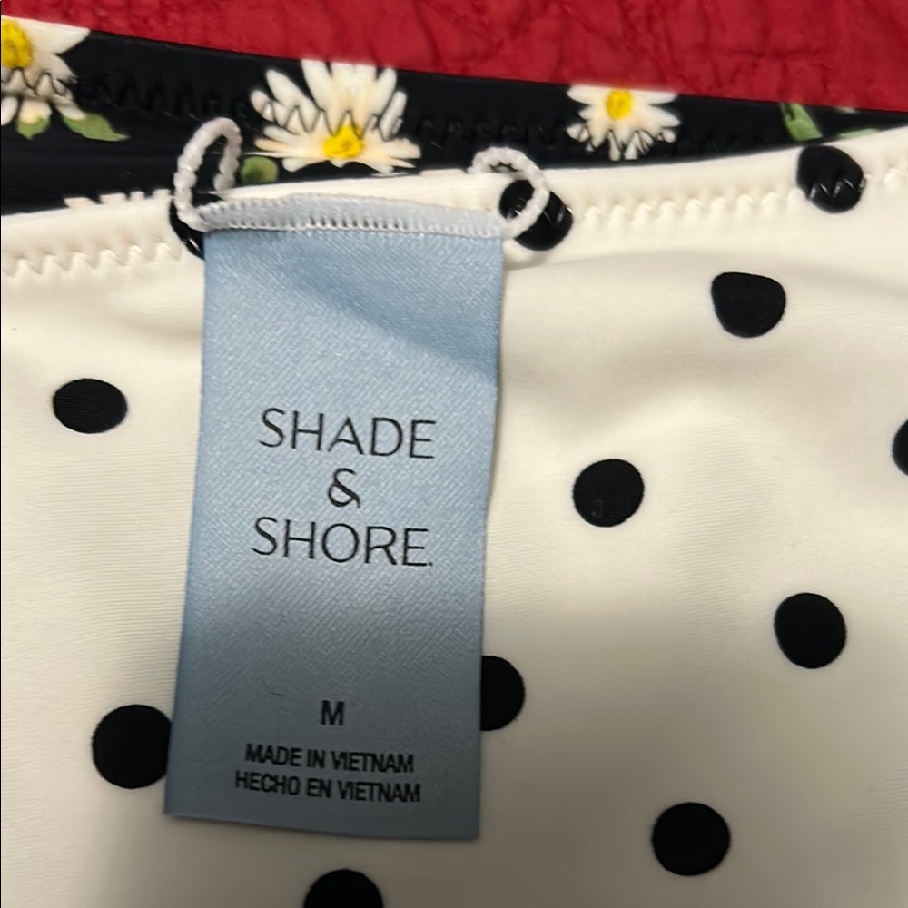 Shade & Shore Black and White Reversible Bikini Bottoms - Picture 6 of 6